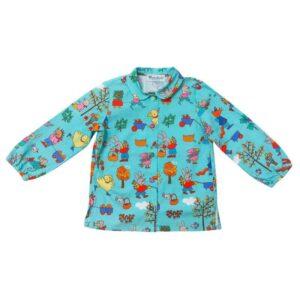 Camicetta con collo tondo GOTS - Giulio Coniglio