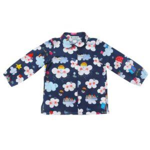 Camicetta con collo tondo GOTS - Nuvola Olga & Co.