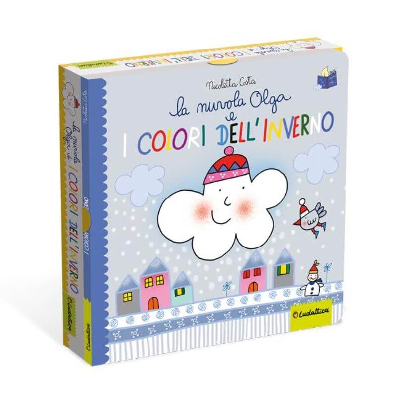 Salopette in felpa GOTS - La Nuvola Olga e la neve - immagine 3