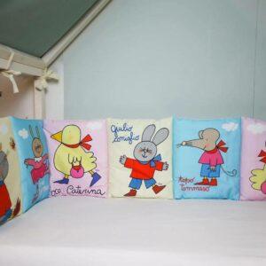 Paracolpi per lettino "Giulio Coniglio"