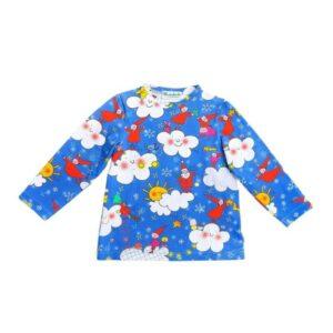 T-shirt classica manica lunga GOTS - I Tessuti di Nic