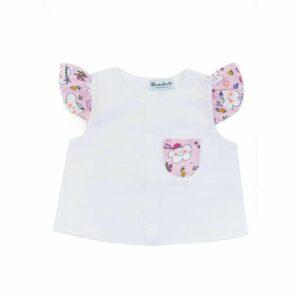 Camicetta Nuvola Olga e la Primavera - GOTS