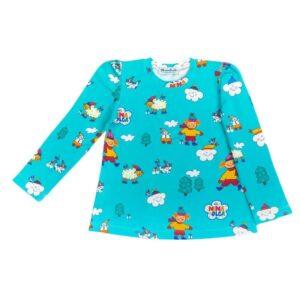 T-shirt maniche lunghe GOTS - Nina&Olga e l'inverno