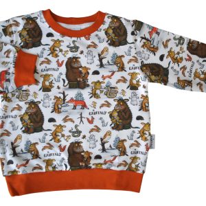 Felpa classica GOTS - Il Gruffalò, la Piccolina gli amici del bosco