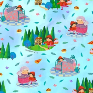 Popeline Cappuccetto Rosso