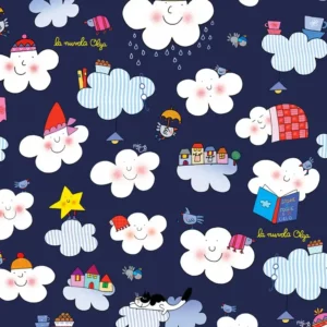 Softshell La Nuvola Olga blu