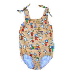 Costume intero con fiocchetto - Goose e Sophie