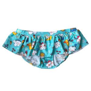 Costume con balza - La Nuvola Olga al mare