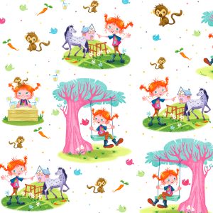 Popeline e Twill "Pippi Calzelunghe"