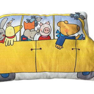 Cuscino "I veicoli di Nic"