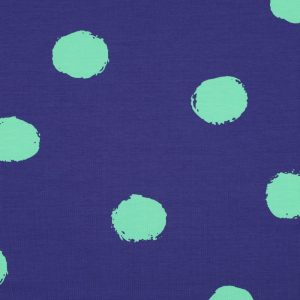 Jersey Big Dots Blu cobalto